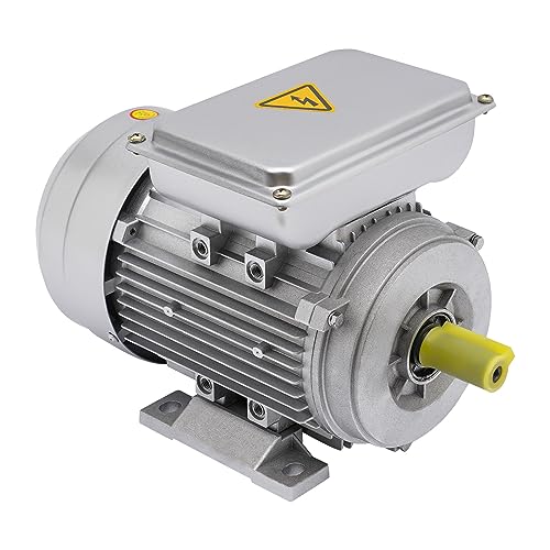 1380pm Welle 19mm Elektromotor einphasiger Zementmischer Beton Elektromotor 750W 240V Wellendruckmesser 19mm von MUSESPANI
