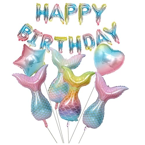 MUSISALY Meerjungfrau-party-luftballons Als Geburtstagsdekoration 1 Set Mit Dekorativen Layout-luftballons Entzückende Form MUSISALY Meerjungfrau-party-luftballons Als Geburtstagsdekoration 1 Set Mit Dekorativen Layout-luftballons Entzückende Form von MUSISALY