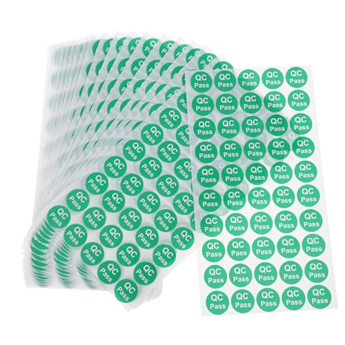 MUSISALY 1000Stücke Selbstklebende Qc Aufkleber Hochwertige Etiketten für Lagerprüfung Farbige Statusaufkleber für Qualitätskontrolle Produktkennzeichnung MUSISALY 1000Stücke Selbstklebende Qc Aufkleber Hochwertige Etiketten für Lagerprüfung Farbige Statusaufkleber für Qualitätskontrolle Produktkennzeichnung von MUSISALY