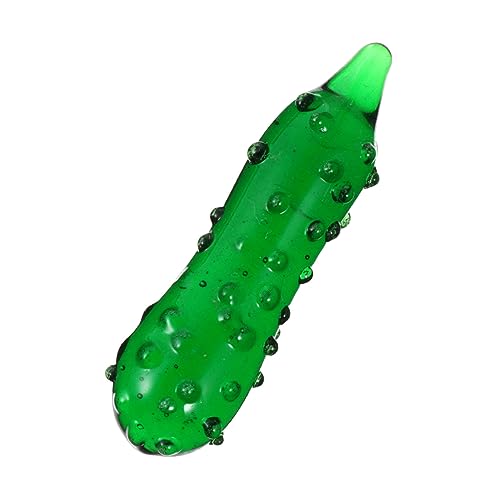 MUSISALY 1stk Glasverzierungen Heimdekoration Gemüseornament Pflanzliche Verzierung Desktop-Ornament Gurkenverzierung Realistisches Gemüse Glasdekor Green Glas Mit Hohem Borosilikatgehalt MUSISALY 1stk Glasverzierungen Heimdekoration Gemüseornament Pflanzliche Verzierung Desktop-Ornament Gurkenverzierung Realistisches Gemüse Glasdekor Green Glas Mit Hohem Borosilikatgehalt von MUSISALY