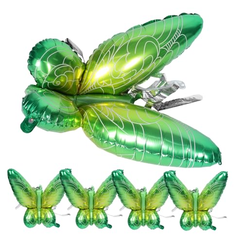 MUSISALY 5 Stück Flügel Ballon Partyballons Feierballons schmetterling party dekorationen schmetterling hochzeitsdekorationen Dekorative Luftballons Heliumballons Aluminiumfolie Green MUSISALY 5 Stück Flügel Ballon Partyballons Feierballons schmetterling party dekorationen schmetterling hochzeitsdekorationen Dekorative Luftballons Heliumballons Aluminiumfolie Green von MUSISALY