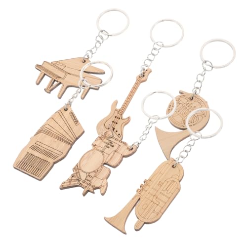 MUSISALY 6 Pcs Süße Gitarre Schlüsselbund Mini -rucksack Anhänger Ornamente Schlüsselbund Für Musikfestivals Dekorative Schlüsselbund Für Taschen Und Handtaschen MUSISALY 6 Pcs Süße Gitarre Schlüsselbund Mini -rucksack Anhänger Ornamente Schlüsselbund Für Musikfestivals Dekorative Schlüsselbund Für Taschen Und Handtaschen von MUSISALY