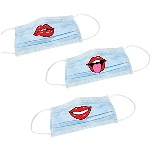 MUSISALY 80pcs Selbst-Adhesive Maske Aufkleber Service Industrie Lächeln Lippen Decals Maske in MUSISALY 80pcs Selbst-Adhesive Maske Aufkleber Service Industrie Lächeln Lippen Decals Maske in von MUSISALY