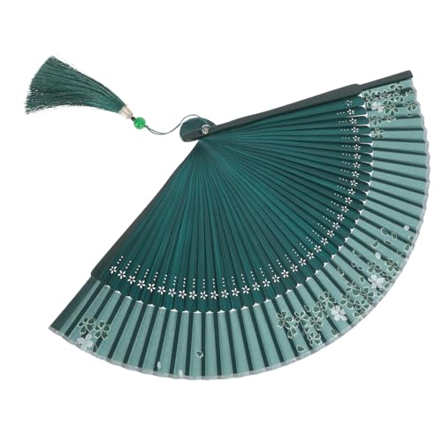 MUSISALY Handfächer Chinesischer Vintage Faltfächer mit Blumenmuster Eleganter Faltbarer Sommerlüfter für Tanz Cosplay und Dekoration Robust und Handlich Traditioneller Orientalischer MUSISALY Handfächer Chinesischer Vintage Faltfächer mit Blumenmuster Eleganter Faltbarer Sommerlüfter für Tanz Cosplay und Dekoration Robust und Handlich Traditioneller Orientalischer von MUSISALY