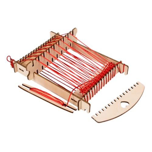 MUSISALY Handgefertigtes Strickspielzeug-Set – Holzwebmaschine Für Kinder MUSISALY Handgefertigtes Strickspielzeug-Set – Holzwebmaschine Für Kinder von MUSISALY