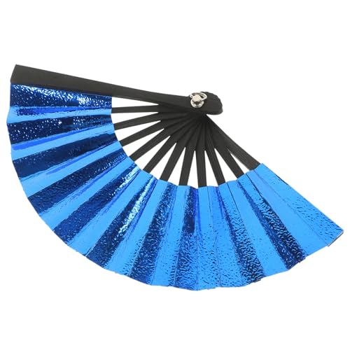 MUSISALY Mini-Papierfächer handgefertigt für Jungen und Mädchen 8 cm blau Miniatur-Faltfächer aus Papier Handfächer Kleiner Handfächer MUSISALY Mini-Papierfächer handgefertigt für Jungen und Mädchen 8 cm blau Miniatur-Faltfächer aus Papier Handfächer Kleiner Handfächer von MUSISALY
