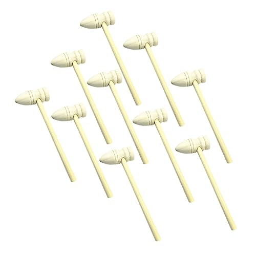 MUSISALY Mini-hämmer 24er-Set Krabbenhämmer Aus Holz Für Kinder Sicheres Robustes Werkzeug Spielzeug Für Jungen Unbehandeltes Holz MUSISALY Mini-hämmer 24er-Set Krabbenhämmer Aus Holz Für Kinder Sicheres Robustes Werkzeug Spielzeug Für Jungen Unbehandeltes Holz von MUSISALY