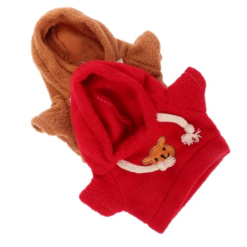 MUSISALY Puppen-Sweatshirt-zubehör Für Plüschbären Bärenpuppenkleidung Aus Stoff Ersatz Kapuzenpullover Für Bärenpuppen Kleidung Für Stofftiere Und Kleine Puppen MUSISALY Puppen-Sweatshirt-zubehör Für Plüschbären Bärenpuppenkleidung Aus Stoff Ersatz Kapuzenpullover Für Bärenpuppen Kleidung Für Stofftiere Und Kleine Puppen von MUSISALY