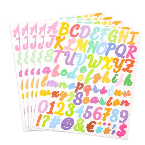 MUSISALY Scrapbooking Aufkleber Buchstaben Zahlen Aufkleber Alphabet Aufkleber Zum Basteln Klebebuchstaben Sticker Set MUSISALY Scrapbooking Aufkleber Buchstaben Zahlen Aufkleber Alphabet Aufkleber Zum Basteln Klebebuchstaben Sticker Set von MUSISALY