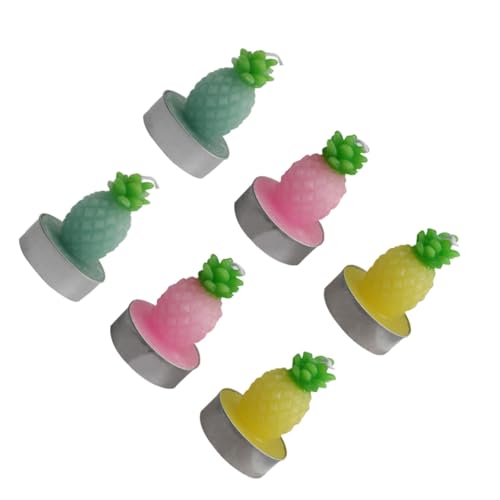 MUSISALY Simulation Ananaskerze Aus Paraffinwachs Teelichtkerzen Für Heimdekoration Partygeschenke Fruchtformen MUSISALY Simulation Ananaskerze Aus Paraffinwachs Teelichtkerzen Für Heimdekoration Partygeschenke Fruchtformen von MUSISALY