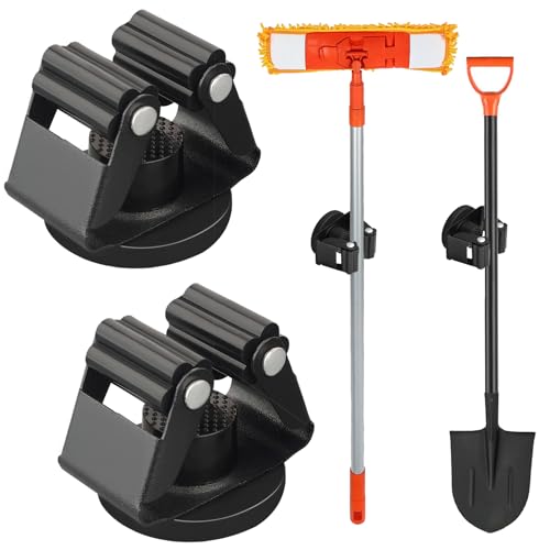 MUTUACTOR Magnetischer Besenhalter, 2 Stück, robust, magnetischer Besenhalter für Garagen-Werkzeuge, D1.69 Zoll, starker Besenmopp-Halter, Wäsche, Aufbewahrung und Organisation MUTUACTOR Magnetischer Besenhalter, 2 Stück, robust, magnetischer Besenhalter für Garagen-Werkzeuge, D1.69 Zoll, starker Besenmopp-Halter, Wäsche, Aufbewahrung und Organisation von MUTUACTOR