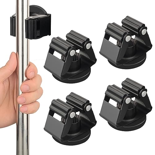 MUTUACTOR Magnetischer Besenhalter für Wischmopp, 4 Stück, robust, magnetischer Besenhalter für Reinigungswerkzeuge, D1,69 Zoll, starker Besenmopp-Halter, Wandhalterung für Garage, Küche, Wäsche, MUTUACTOR Magnetischer Besenhalter für Wischmopp, 4 Stück, robust, magnetischer Besenhalter für Reinigungswerkzeuge, D1,69 Zoll, starker Besenmopp-Halter, Wandhalterung für Garage, Küche, Wäsche, von MUTUACTOR