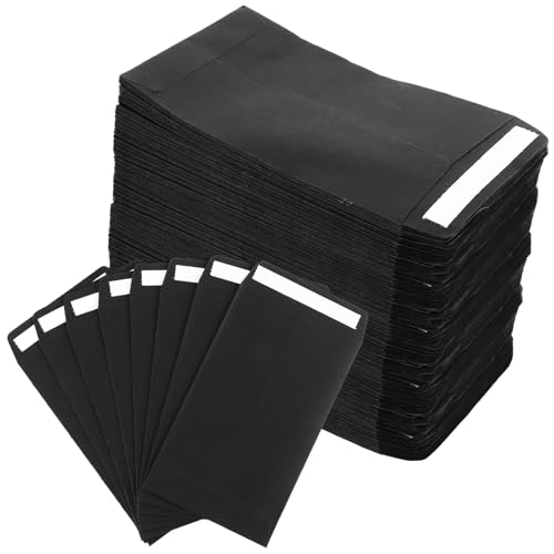 MUXHEL 300 Stück Samentütchen, 10 x 6cm Samentütchen Selbstklebend, Samentüten, selbstklebende Samenumschläge, Papiertüten Klein Schwarze, mini kraftpapier tüten, für Saatgut Aufbewahrung,Basteln MUXHEL 300 Stück Samentütchen, 10 x 6cm Samentütchen Selbstklebend, Samentüten, selbstklebende Samenumschläge, Papiertüten Klein Schwarze, mini kraftpapier tüten, für Saatgut Aufbewahrung,Basteln von MUXHEL