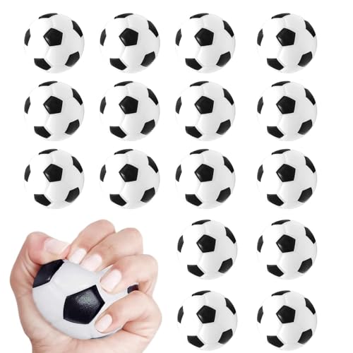 DINGFENG Mini Fußbälle, Fussball Mitgebsel Jungen, 12 Stück 4cm Anti Stress Bälle Weiche Schaumstoff für Kinder& Erwachsene, Klein Stressball Druckbälle, Gastgeschenk Mitgebsel Kindergeburtstag DINGFENG Mini Fußbälle, Fussball Mitgebsel Jungen, 12 Stück 4cm Anti Stress Bälle Weiche Schaumstoff für Kinder& Erwachsene, Klein Stressball Druckbälle, Gastgeschenk Mitgebsel Kindergeburtstag von MUYAPAY