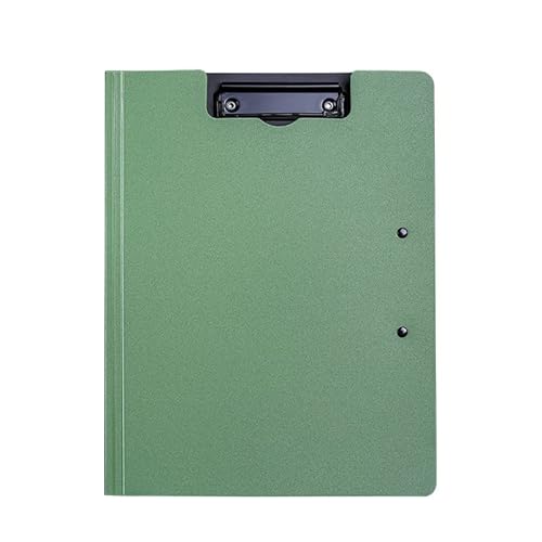 1 Packung Faltbare Klemmbretter, A4 Büro Klemmbrett Ordner mit doppelten Metallklammern, 360 Grad Faltbares Binder Klemmbrett mit Stifthalter, Aktenabdeckung, Arbeitsmappe, Klemmbretter, Grün 1 Packung Faltbare Klemmbretter, A4 Büro Klemmbrett Ordner mit doppelten Metallklammern, 360 Grad Faltbares Binder Klemmbrett mit Stifthalter, Aktenabdeckung, Arbeitsmappe, Klemmbretter, Grün von MUYICS