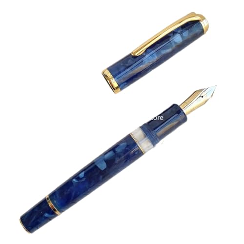 MUZIT Füllfederhalter, Kolbenfüllfederhalter, Acrylstift, Kalligraphie, exquisiter Schul- und Bürobedarf, 0,5 mm EF-Feder, Schreibwaren, Geschenk MUZIT Füllfederhalter, Kolbenfüllfederhalter, Acrylstift, Kalligraphie, exquisiter Schul- und Bürobedarf, 0,5 mm EF-Feder, Schreibwaren, Geschenk von MUZIT