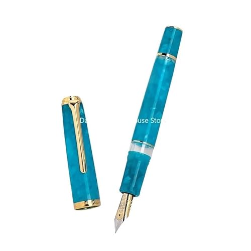 MUZIT Füllfederhalter, Kolbenfüllfederhalter, Acrylstift, Kalligraphie, exquisiter Schul- und Bürobedarf, 0,5 mm EF-Feder, Schreibwaren, Geschenk MUZIT Füllfederhalter, Kolbenfüllfederhalter, Acrylstift, Kalligraphie, exquisiter Schul- und Bürobedarf, 0,5 mm EF-Feder, Schreibwaren, Geschenk von MUZIT