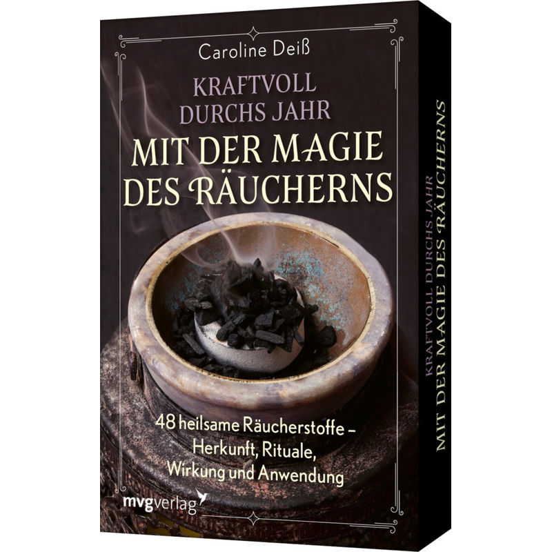 Kraftvoll Durchs Jahr Mit Der Magie Des Räucherns - Caroline Deiß, Box von MVG VERLAG