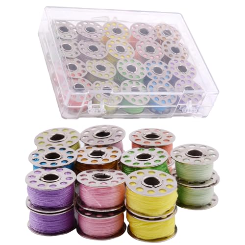 20 Farben Nähgarn für Nähmaschine, Nähmaschinengarn Set, Spulen Nähmaschinen Zubehör, Garn Nähmaschine für Handnähen und Nähmaschine, für DIY-Schmuck, Die Manuelle Ledernähen Herstellt 20 Farben Nähgarn für Nähmaschine, Nähmaschinengarn Set, Spulen Nähmaschinen Zubehör, Garn Nähmaschine für Handnähen und Nähmaschine, für DIY-Schmuck, Die Manuelle Ledernähen Herstellt von MVIWEO