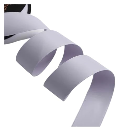 2 Stück 25 mm mattes Band, Satinbänder, DIY-Rosen, Bastelbedarf, Nähzubehör, Scrapbooking-Material, 20 Yards/Rolle FüR Handwerk(Light purple) von MWAHJU