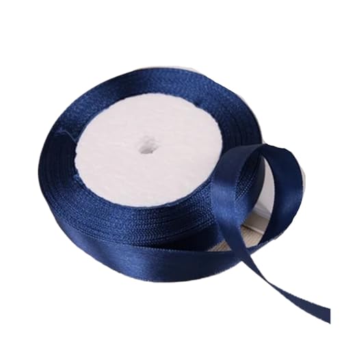3/5 stücke 22 meter/rolle Blau Polyester Satin Band Hochzeit Party Prom Dekoration Kuchen Wrap Bänder DIY Zubehör FüR Handwerk(5pcs,15mm) von MWAHJU