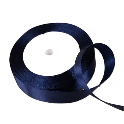 3/5 stücke 22 meter/rolle Blau Polyester Satin Band Hochzeit Party Prom Dekoration Kuchen Wrap Bänder DIY Zubehör FüR Handwerk(5pcs,20mm) von MWAHJU