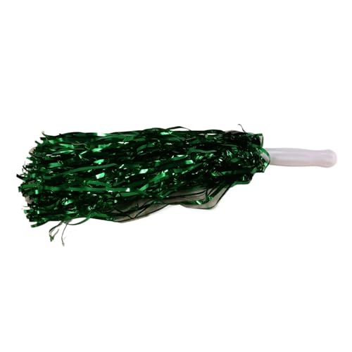 MWAHJU Cheerleader Pom Pom 24Pcs Cheerleading Pom Poms Metallic Folie Cheer Pom Poms Mit Kunststoff Griff for Erwachsene Cheerleader Party Mit Schlagstockgriff MWAHJU Cheerleader Pom Pom 24Pcs Cheerleading Pom Poms Metallic Folie Cheer Pom Poms Mit Kunststoff Griff for Erwachsene Cheerleader Party Mit Schlagstockgriff von MWAHJU