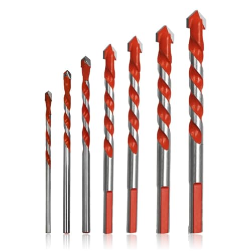 MWUMRCM Mehrzweck Bohrer Set Multifunktionsbohrer Multibohrer, 7-teilig, SDS-plus, 3-12 mm, für Holz, Beton, Glas & mehr MWUMRCM Mehrzweck Bohrer Set Multifunktionsbohrer Multibohrer, 7-teilig, SDS-plus, 3-12 mm, für Holz, Beton, Glas & mehr von MWUMRCM