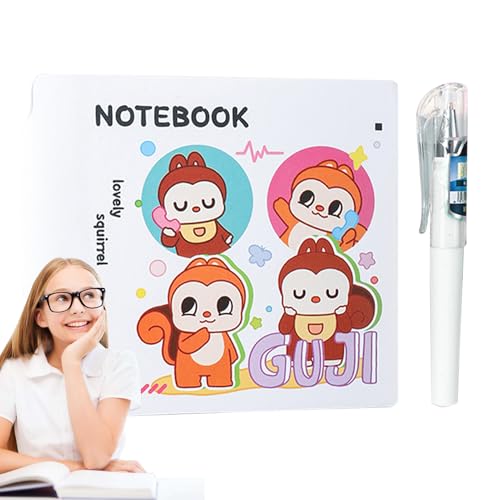 MWZBTG Hübsches Notizbuch - Ästhetisches Tier-Journal,Täglicher Planer Für Schule Uni Pflege Reisen Journaling Meetings Kinder Erwachsene von MWZBTG