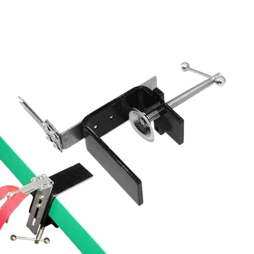 MWZBTG JIG -Werkzeug für Reißverschlusszüge, Metall Reißverschluss Jig,Nähen Reißverschluss - Nähzubehör, Einfacher Schnellholz -Installationsgerät für Erwachsene von MWZBTG