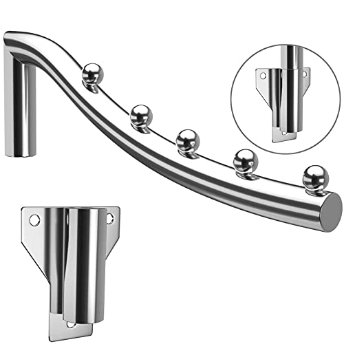 2 Stück Kleiderhaken Wand Klappbar, Edelstahl Wand Kleiderbügel Platzsparend, Garderobenhaken Schwingarm Halterung Bad Handtuchhalter Klapphaken Wäscheraum Kleiderständer Hakenleiste für Balkon 2 Stück Kleiderhaken Wand Klappbar, Edelstahl Wand Kleiderbügel Platzsparend, Garderobenhaken Schwingarm Halterung Bad Handtuchhalter Klapphaken Wäscheraum Kleiderständer Hakenleiste für Balkon von MXFDOKD
