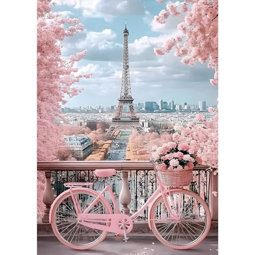 MXJSUA Blumenfahrrad Diamond Painting Erwachsene, 5D Diamant Painting Bilder Anfänger, DIY Runder Vollbohrer Diamanten Malerei Stickerei Kreuzstich Geschenke Home Wand Dekor 30x40cm MXJSUA Blumenfahrrad Diamond Painting Erwachsene, 5D Diamant Painting Bilder Anfänger, DIY Runder Vollbohrer Diamanten Malerei Stickerei Kreuzstich Geschenke Home Wand Dekor 30x40cm von MXJSUA
