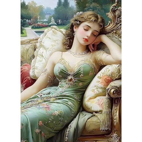 MXJSUA Diamond Painting Erwachsene, Gartenschönheit Diamant Painting Bilder, 30x40cm 5d Diamond-Painting Geeignet Als Geschenk, Zur Entspannung und Als Wanddeko von MXJSUA