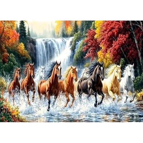 MXJSUA Diamond Painting Erwachsene, Rennendes Pferd Diamant Painting Bilder 30x40cm 5d Diamond-Painting Geeignet Als Geschenk, Zur Entspannung und Als Wanddeko MXJSUA Diamond Painting Erwachsene, Rennendes Pferd Diamant Painting Bilder 30x40cm 5d Diamond-Painting Geeignet Als Geschenk, Zur Entspannung und Als Wanddeko von MXJSUA
