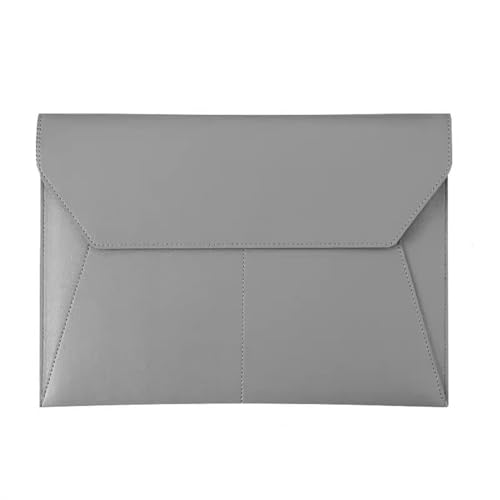 Umschlag-Dokumentenhalter A4 Business PU Aktentasche Büro Datenarchiv Aktentasche(Grey) von MXMZSRTH