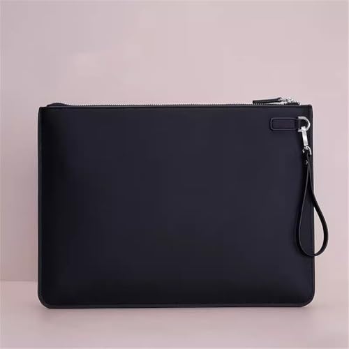 Umschlag-Dokumentenhalter Besprechungsunterlagen, Business-Aktentasche, Büro-Aufbewahrungstasche for Verträge und Rechnungen(Black) von MXMZSRTH