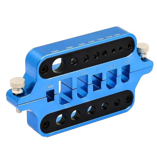 RC Metall Mini Lötwerkzeug Halter Modellauto Drohne Schweißwerkzeuge Station Unterstützung Wärmedämmbank T Steckverbinder Blau von MXRGUMVI