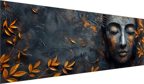 Buddha Diamond Painting Groß XXL 100x40cm, Basteln Erwachsene Diamond Painting Set, 5D DIY Statue Diamant Painting Bilder Erwachsene, Diamond Painting Set mit Zubehör für Zimmer Wanddeko und Geschenke Buddha Diamond Painting Groß XXL 100x40cm, Basteln Erwachsene Diamond Painting Set, 5D DIY Statue Diamant Painting Bilder Erwachsene, Diamond Painting Set mit Zubehör für Zimmer Wanddeko und Geschenke von MXRUOO