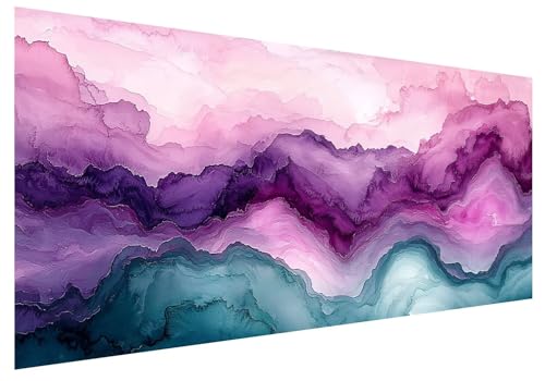 Diamond Painting Erwachsene, Diamant Painting Bilder Abstrakt, 5D DIY Diamant Malerei Kunst Stickerei Set, Diamanten Paintings Bilder Erwachsene, Fantasie Diamond-painting für Wanddeko 80x30cm F-36 von MXRUOO