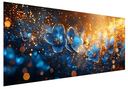 Diamond Painting Erwachsene, Diamant Painting Bilder Traum, 5D DIY Diamant Malerei Kunst Stickerei Set, Diamanten Paintings Bilder Erwachsene, Blume Diamond-painting für Zimmer Wanddeko 250x100cm E-29 von MXRUOO