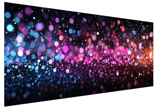Diamond Painting Erwachsene, Diamant Painting Bilder Traum, 5D DIY Diamant Malerei Kunst Stickerei Set, Diamanten Paintings Bilder Erwachsene, Schwarz Diamond-painting für Wanddeko 150x60cm D-10 von MXRUOO