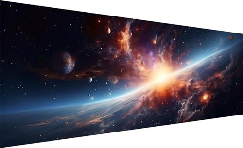 Diamond Painting XXL 120x40 cm, DIY Abstrakt Diamant Painting Bilder, 5D Universum Diamant Malerei Set, Diamant Kristall Strass Kreuzstich Painting, Diamond Painting Erwachsene Zimmer Dekoration O-1 Diamond Painting XXL 120x40 cm, DIY Abstrakt Diamant Painting Bilder, 5D Universum Diamant Malerei Set, Diamant Kristall Strass Kreuzstich Painting, Diamond Painting Erwachsene Zimmer Dekoration O-1 von MXRUOO