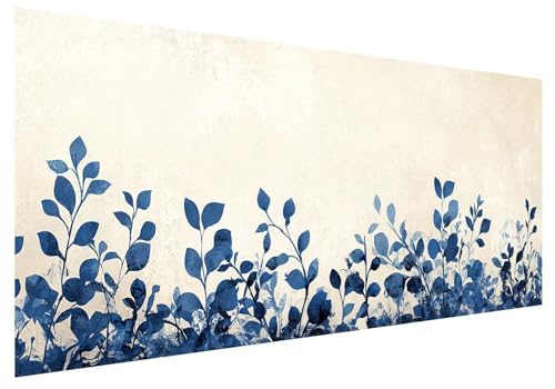 Einfachheit Diamond Painting Groß XXL 130x50cm, Basteln Erwachsene Diamond Painting Set, 5D DIY Blätter Diamant Paintings Bilder Erwachsene, Diamond-painting Set für Deko Wohnzimmer Geschenke F-17 von MXRUOO