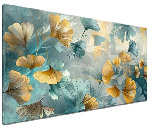 Malen Nach Zahlen Erwachsene Ginkgo Biloba, DIY Handgemalt Ölgemälde Leinwand Kits, DIY Set Erwachsene Anfänger Paint by Numbers Malen Nach Zahlen Blätter zur Heimdekoration, Kein Rahmen (50x70cm) R-5 Malen Nach Zahlen Erwachsene Ginkgo Biloba, DIY Handgemalt Ölgemälde Leinwand Kits, DIY Set Erwachsene Anfänger Paint by Numbers Malen Nach Zahlen Blätter zur Heimdekoration, Kein Rahmen (50x70cm) R-5 von MXRUOO