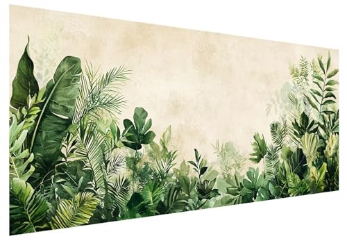 Modern Diamond Painting Groß XXL 200x80cm, Basteln Erwachsene Diamond Painting Set, 5D DIY Blätter Diamant Paintings Bilder Erwachsene, Diamond-painting Set mit Zubehör für Zimmer Deko Geschenke F-5 von MXRUOO