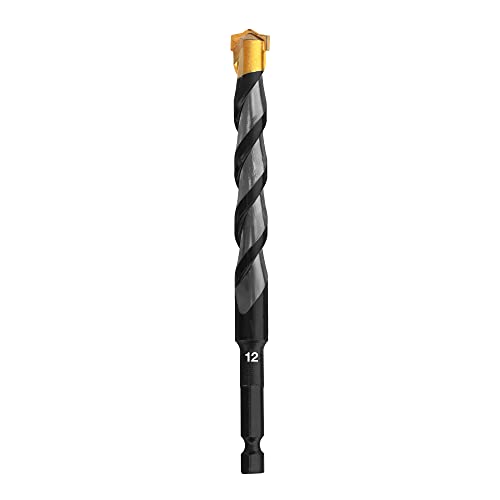 Multi-Material-Bohrer Ø 12 mm - Professioneller Bohrer mit Hex-9 Bitaufnahme, ideales Zubehör für Akku-/Schlagschrauber, Bohrer für Stein, Ziegel, Fliesen, Holz, Kunststoff, Metall von MY TOOL EXPERT