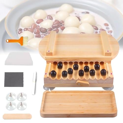 Tapiokaperlen-Formmaschine, Manuelle Tapiokaperlen-Maschine, Perlendurchmesser: 15 Mm/19 Mm/22 Mm Optional, Schieber-Design, Für Milchtee-Shop, Heimküche von MYFTNP