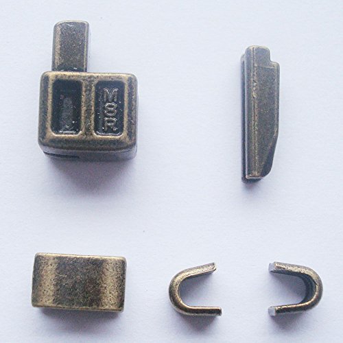 Reißverschluss-Reparatur-Kit, Metall-Reißverschlusskopf,Nr. 8, Reißverschluss-Schieber mit Einführstift für einfache Reißverschlussreparatur, bronzefarben, 2 Sets Reißverschluss-Reparatur-Kit, Metall-Reißverschlusskopf,Nr. 8, Reißverschluss-Schieber mit Einführstift für einfache Reißverschlussreparatur, bronzefarben, 2 Sets von MYIW