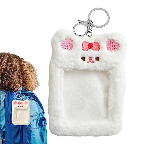 Niedlicher Plüsch-Kpop-Fotokartenhalter, niedlicher Kpop Idol Foto-Schlüsselanhänger | 13,5 x 9,4 cm Schlüsselringe, Geldbörse, Namensschilder, Halter für Frauen, Studenten, Qincu-ca Niedlicher Plüsch-Kpop-Fotokartenhalter, niedlicher Kpop Idol Foto-Schlüsselanhänger | 13,5 x 9,4 cm Schlüsselringe, Geldbörse, Namensschilder, Halter für Frauen, Studenten, Qincu-ca von MYJIO