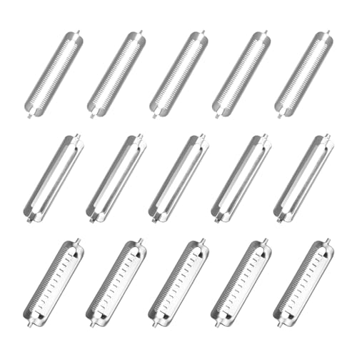 MYLERCT Klinge Spargelschäler,15 Ersatzklingen für Schäler, Edelstahl Spargelschäler mit Schraubklinge, 3 Ausführungen, Verschiedene Klingen für alle Schälmesser von MYLERCT